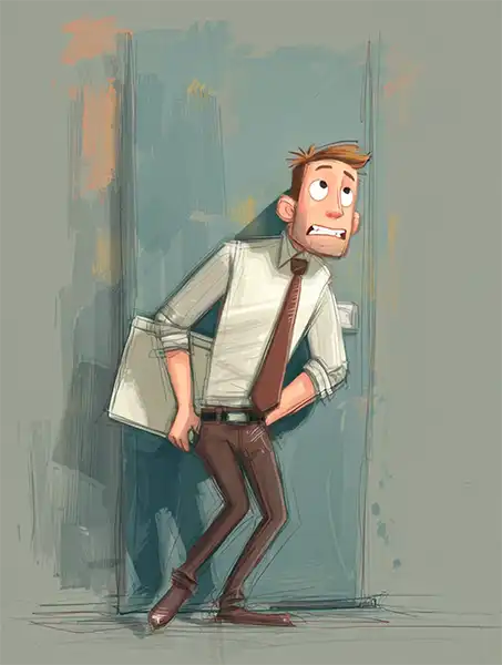 feeling awkward